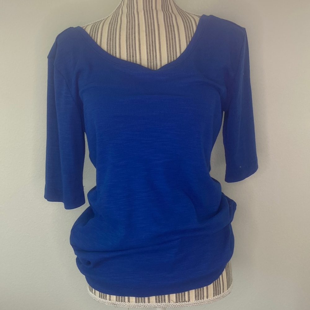 Blue shirt women